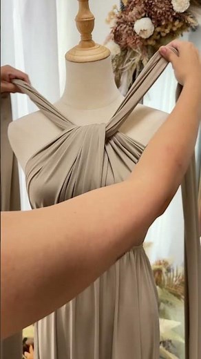 How to Create the Effortless Halter Neck Knot 👗