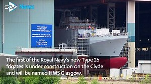 Take a look at the Navy's latest frigate, HMS Glasgow https://stv.tv/news/west-central/1393923-first-of-royal-navy-s-new-frigates-named-hms-glasgow/ | STV News