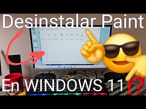 🎨🚮 Como DESINSTALAR PAINT en WINDOWS 11 FÁCIL y RÁPIDO