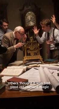 The Clock That Ran Backward The Strange Harvard Story!