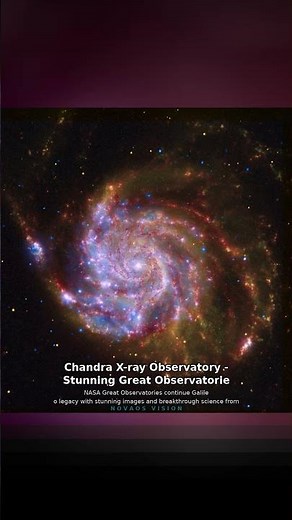 Real NASA Chandra X-ray: Amazing Great Observatories