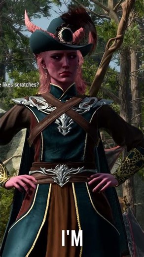 I love Scratch in Baldur's Gate 3!