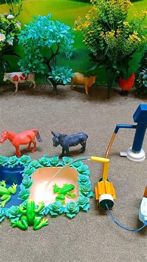 Mini hand pump project mini motor water pump cow drink #shorts #waterpump #youtubeshorts