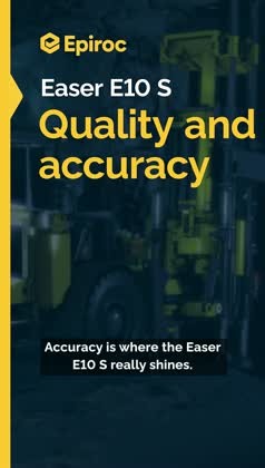Thanks to mechanical rock excavation, the Easer E10 S produces very straight holes with minimal hole deviation and minimal occurrence of microcracks. This is critical when drilling long raises for production or infrastructure, and means better control, less overbreak and easier planning for follow-up operations. | Epiroc Underground Mining and Tunneling