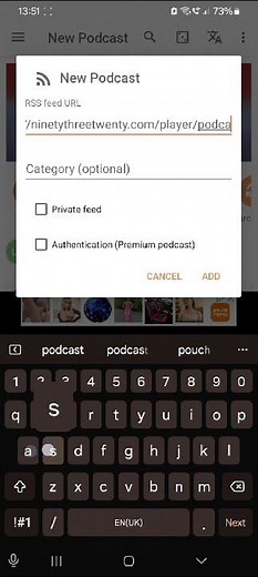 Podcast Addict Set Up Video