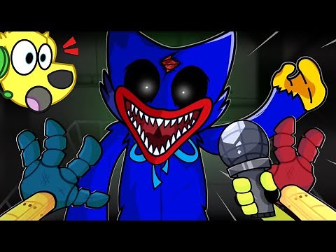 Friday Night Funkin vs HUGGY WUGGY FACE TO FACE! (1st Person POV) FNF Mods 100