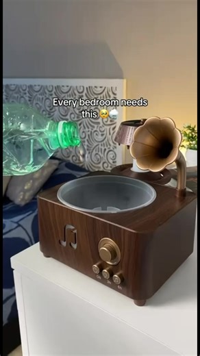Rotating Raindrop Air Music Box Phonograph Gramophone humidifier price:38k🛍️ #viral