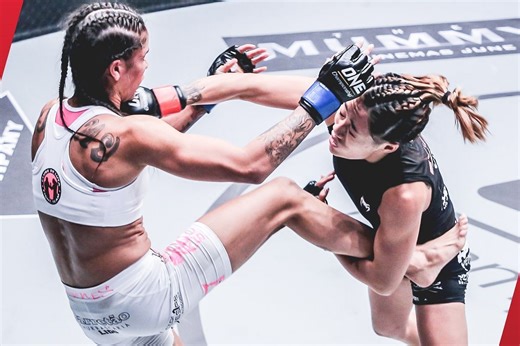 FREE FULL FIGHT: Angela Lee pulls off rare anaconda choke in crafty submission finish over Istela Nunes