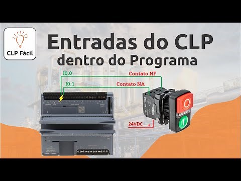 Entenda Como as ENTRADAS do CLP são Representadas lá dentro do seu Programa | CLP Fácil