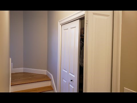 D.I.Y. Fix Closet Bi-Fold Door STUCK Won't Close