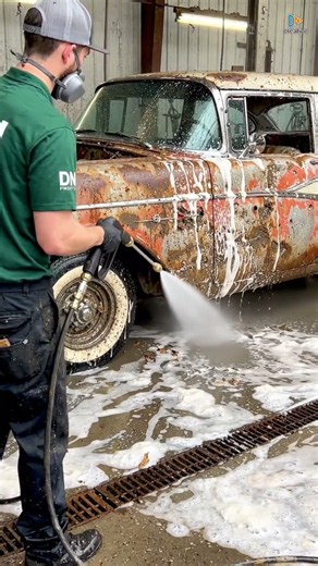 Abandoned 1956 DeSoto Fireflite Restored Like New! #Restoration #Shorts