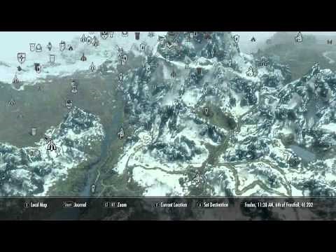 Skyrim Mods - Better Quality Maps WITH ROADS! | GamersCast