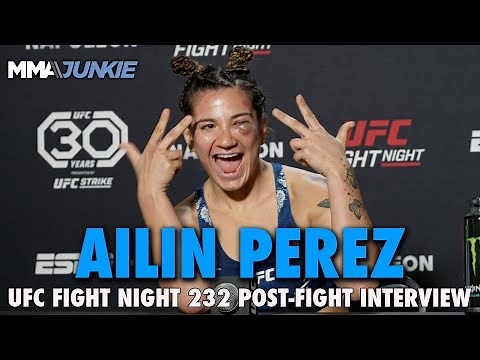 Ailin Perez Details 'Assault' From Fellow Fighter at UFC Performance Institute | UFC Fight Night 232