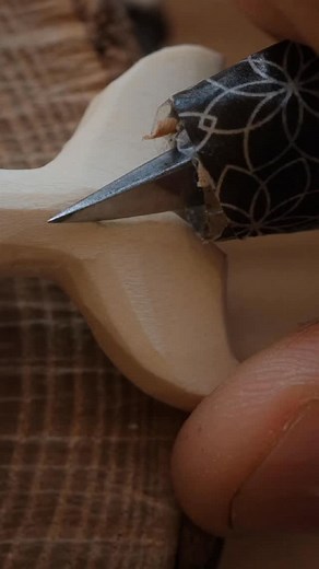 1.3M views · 9.8K reactions | Peace of mind ‍♂️ Carving a piece of bass wood using a Mora 120 knife . . . #woodcarvingart #woodwork #artprocessvideo #asmrcommunity #asmrrelaxation | Nadav Art & Wood | Facebook