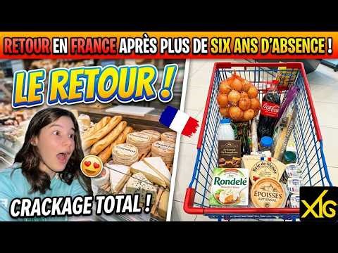 777 back in FRANCE after more than 6 years away: we're going crazy at the supermarket! #france #guya