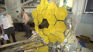 NASA Scientific Visualization Studio | Engineering students from California Polytechnic Institute brought their JWST model to NASA GSFC