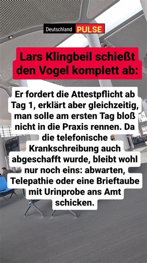 Attestpflicht ab Tag 1 – aber wie? #deutschland #geldpolitik #klimapolitik