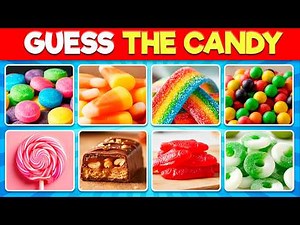 Guess the Candy 🍭 How Many Of These Candies Can You Name?