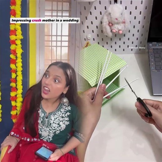 Impressing crush mother in a wedding🤭#dimplewali#lovestory#mother#shorts#crush#viral#yt#wedding