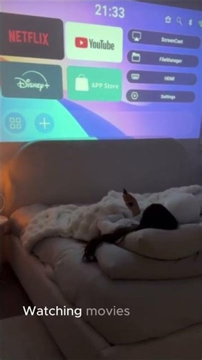 This Mini Projector Turns Any Room Into a Theater 🎬