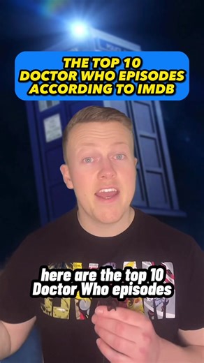The Top 10 highest rated Doctor Who episodes according to IMDB! #doctorwho #drwho #doctorwhotiktok #davidtennant #10thdoctor #mattsmith #11thdoctor #weepingangel #blink #top10