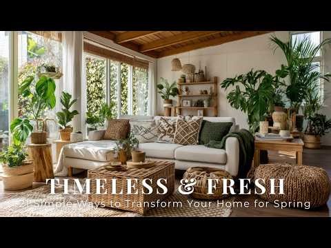 Timeless & Fresh | 21 Simple Ways to Transform Your Home for Spring