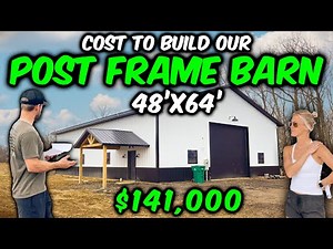 48x64 POST FRAME COST BREAKDOWN!