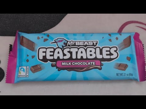 Trying Feastables for the first time