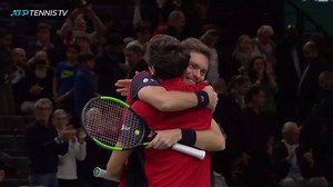 44K views · 1.6K reactions | A first Rolex Paris Masters title for Pierre-Hugues Herbert and Nicolas Mahut!  The French duo defeat Khachanov/Rublev 6-4 6-1. | Tennis TV | Facebook