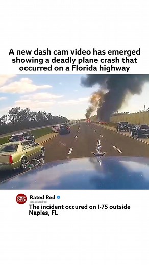 91K views · 361 reactions | Dramatic eyewitness account of a plane crash on I-75 in Naples. Kyle Cavaliere witnessed a Bombardier 600 jet crashing onto a pickup truck, with the plane bursting into flames. Pilots Edward Daniel Murphy and Ian Frederick Hofmann tragically died, while 3 passengers survived. #PlaneCrash #NaplesIncident #florida Credit: Alfonso Del Nodal / LOCAL NEWS X /TMX | Rated Red | Facebook