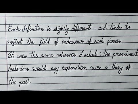 Beautiful english handwriting easy step by step | english handwriting | haterlekha