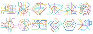 Metro subway maps, public transport, underground tube schemes. Subway...