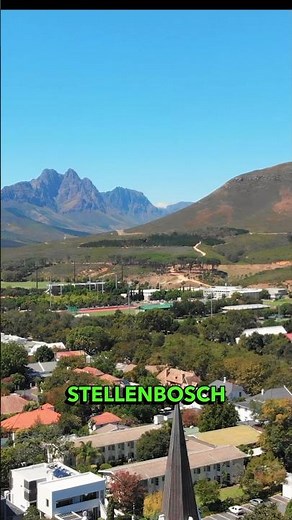 Stellenbosch - the wine capital of South Africa #stellenbosch #southafrica #winetasting #wine