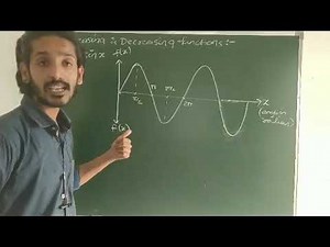 XII-Maths | 6.2.1 Increasing & Decreasing Functions | Intro