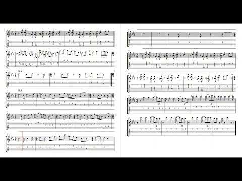 Pat Metheny's Have You Heard (lead sheet with tablature)
