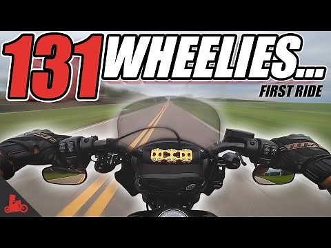 Harley 131 Stage 4 FIRST RIDE! (Softail Low Rider S)