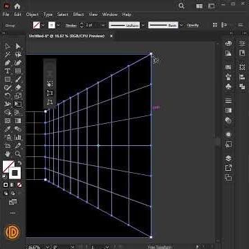 How to Create a 3D Room Perspective in Illustrator Under 2 Minutes