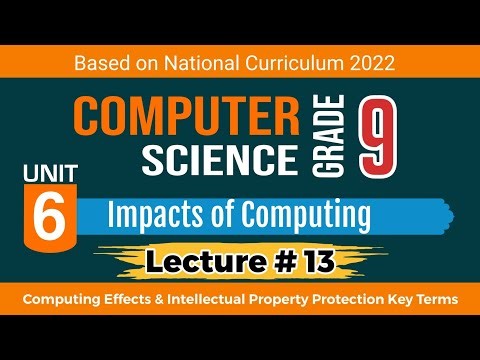 Impact of Computing on Culture, Globalization & E-Commerce | IP Rights Explained 📘 | Lecture 13