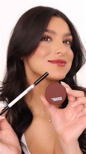 MAKEUP BY MARIO on Instagram: "COVETED COMBO Mario's NEW Jelly Jar™ Lip & Cheek Balm in 'Berry Toasty' is the perfect wash of color to wear with his most-requested Ultra Suede® Sculpting Lip Pencil in 'Toasty'. Pro tip: apply Jelly Jar™ with the brush end of your Ultra Suede® Sculpting Lip Pencil 👨‍🎨 #MakeupByMario"
