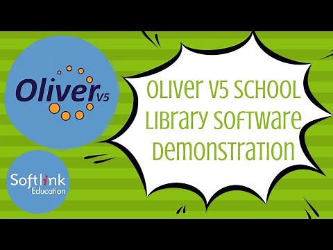 Oliver v5 school library software demonstration
