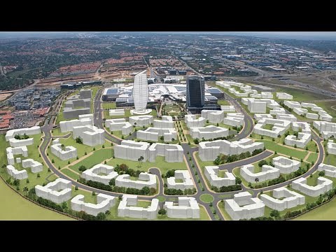 🇿🇦Exploring the Waterfall City R16 Billion Mega Project✔