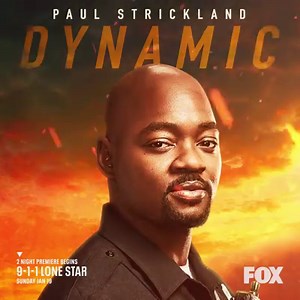 1.8K views · 128 reactions | A dynamic individual who can assess any situation. Gear up for Paul Strickland hitting your screen during the two-night premiere event starting SUNDAY after the game on FOX. | 9-1-1: Lone Star | Facebook