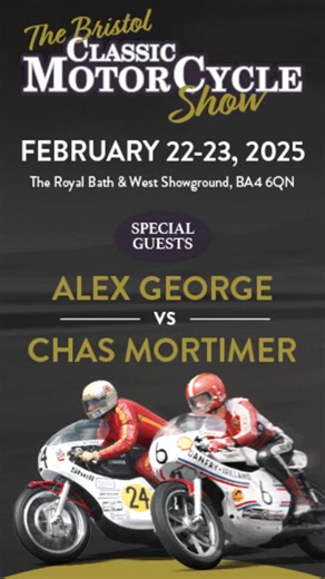 1.2K views · 12 reactions | Treat yourself to a day out (or a weekend away!) The Classic Motorcycle Show will be at the Royal Bath & West Showground, Feb 22/23 2025. SAVE 20% on the tickets by buying before 17th Feb. Head to our website straight away! | Classic Bike Shows | Facebook