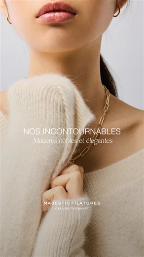 Découvrez les pulls Majestic Filatures en cachemire et laine — nos incontournables réinventent votre garde-robe avec chic et durabilité. | Majestic Filatures