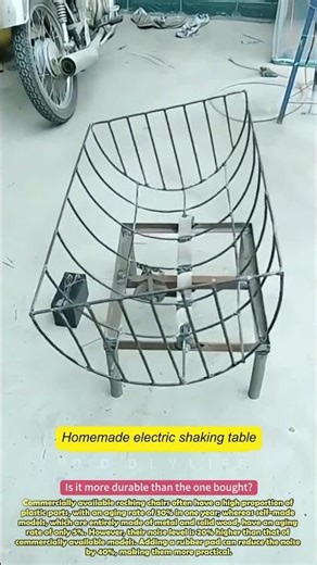 Self made electric rocker, free both hands while soothing the baby #clever #wonder #home #techniques