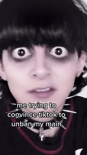 this is @cursedarachnid I was banned without warning!! yes the big eyes emo boy now pls help
