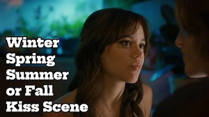 Winter Spring Summer or Fall | Kiss Scene | Remi & Barnes | Jenna Ortega & Percy Hynes White