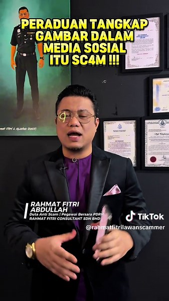 Rahmat Fitri Lawan Scammer on TikTok