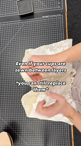 55K views · 203 reactions | And the color will be infinitely better when you do  Many times (if not all the time), cups are sandwiched between layers and it’s accepted that THAT is the cup you must have. It’s never the case. Open a seam, detach a skirt, do what you gotta do  switch them out for more coverage and a better color. | Heming & Fitz | Facebook