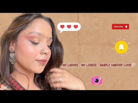 ✨ No Lashes, No Lenses Eye Makeup Tutorial | Natural Everyday Look ✨